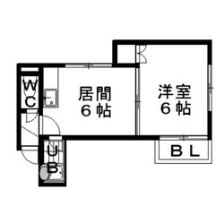 メゾンドール藻岩の物件間取画像